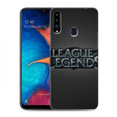 Дизайнерский пластиковый чехол для Samsung Galaxy A20s League of Legends