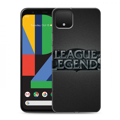 Дизайнерский пластиковый чехол для Google Pixel 4 League of Legends