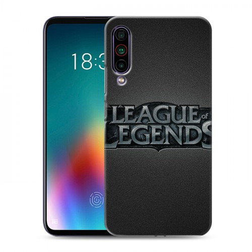 Дизайнерский силиконовый чехол для Meizu 16T League of Legends