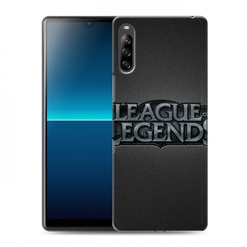 Дизайнерский силиконовый с усиленными углами чехол для Sony Xperia L4 League of Legends