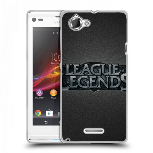 Дизайнерский пластиковый чехол для Sony Xperia L League of Legends