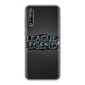 Дизайнерский силиконовый чехол для Huawei Y8p League of Legends