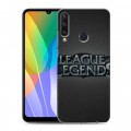 Дизайнерский пластиковый чехол для Huawei Y6p League of Legends