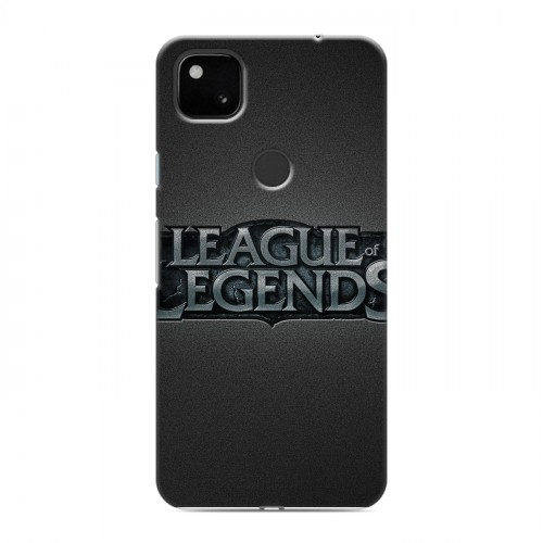 Дизайнерский пластиковый чехол для Google Pixel 4a League of Legends