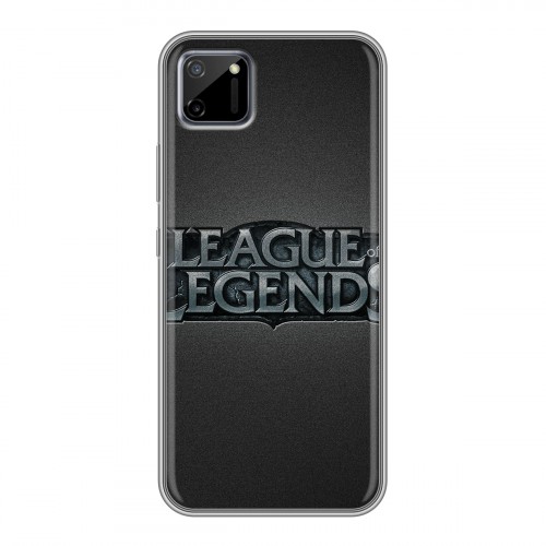 Дизайнерский пластиковый чехол для Realme C11 League of Legends