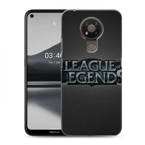 Дизайнерский пластиковый чехол для Nokia 3.4 League of Legends