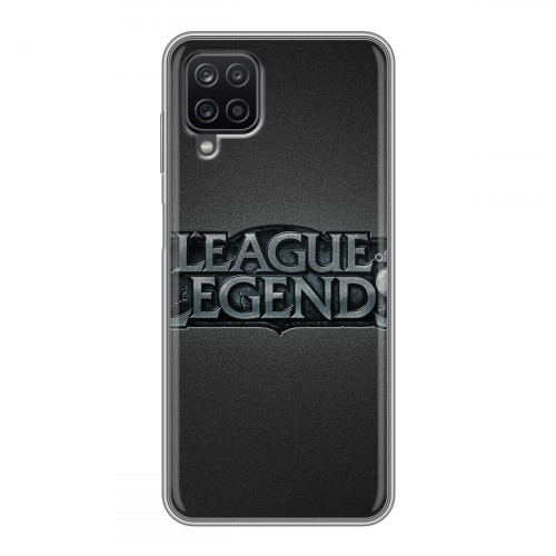 Дизайнерский силиконовый чехол для Samsung Galaxy A12 League of Legends