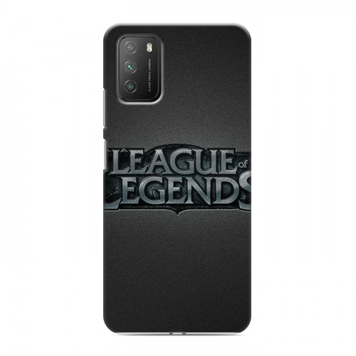 Дизайнерский пластиковый чехол для Xiaomi Poco M3 League of Legends