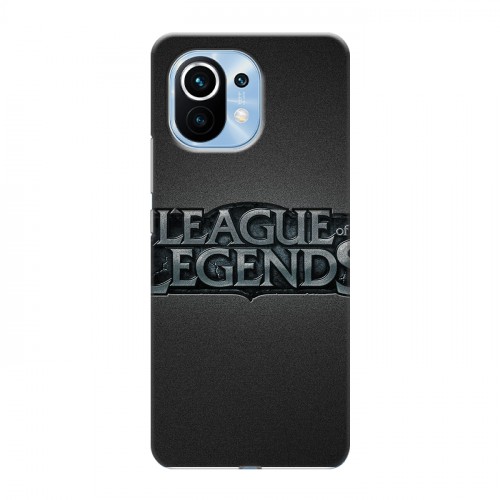 Дизайнерский пластиковый чехол для Xiaomi Mi 11 League of Legends