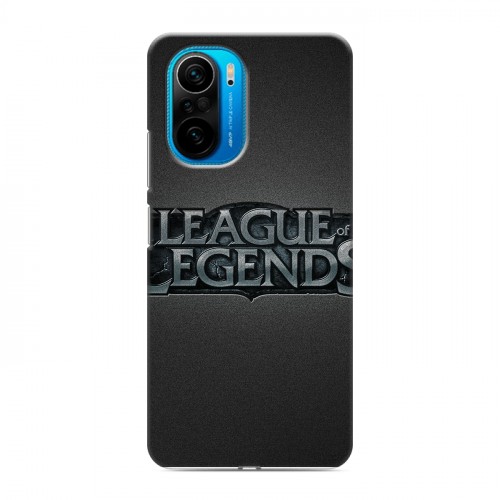 Дизайнерский силиконовый чехол для Xiaomi Poco F3 League of Legends