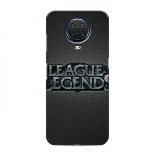 Дизайнерский силиконовый чехол для Nokia G20 League of Legends