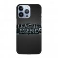 Дизайнерский силиконовый чехол для Iphone 13 Pro League of Legends