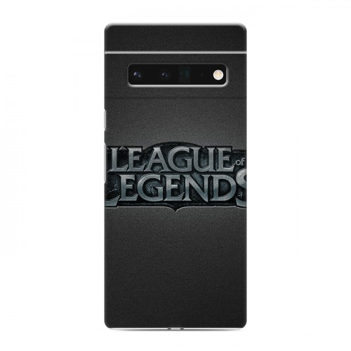 Дизайнерский силиконовый с усиленными углами чехол для Google Pixel 6 Pro League of Legends