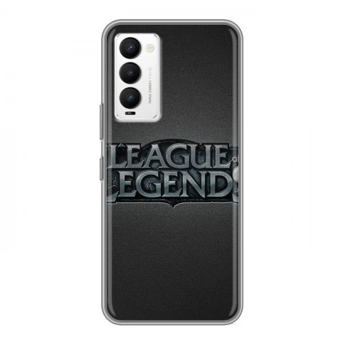 Дизайнерский силиконовый чехол для Tecno Camon 18 League of Legends