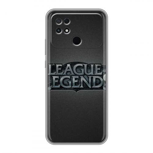 Дизайнерский силиконовый чехол для Xiaomi Poco C40 League of Legends