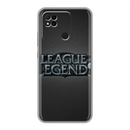 Дизайнерский силиконовый чехол для Xiaomi Redmi 10A League of Legends