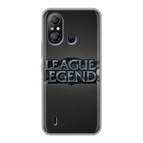 Дизайнерский силиконовый чехол для Itel A49 League of Legends