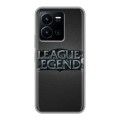 Дизайнерский силиконовый чехол для Vivo Y35 League of Legends