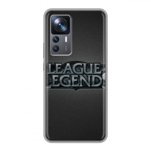 Дизайнерский силиконовый чехол для Xiaomi 12T League of Legends