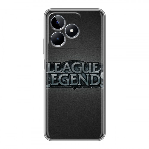 Дизайнерский пластиковый чехол для Realme C53 League of Legends