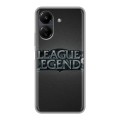 Дизайнерский силиконовый чехол для Xiaomi Poco C65 League of Legends