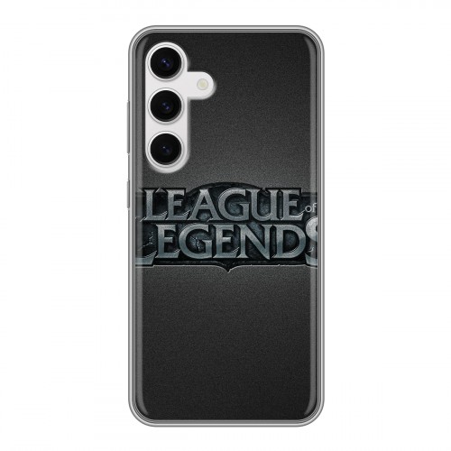 Дизайнерский силиконовый чехол для Samsung Galaxy S24 League of Legends