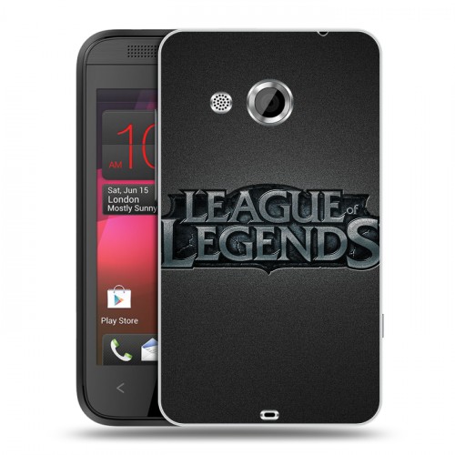 Дизайнерский пластиковый чехол для HTC Desire 200 League of Legends