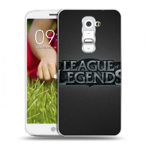 Дизайнерский пластиковый чехол для LG Optimus G2 mini League of Legends