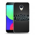 Дизайнерский пластиковый чехол для Meizu MX4 League of Legends