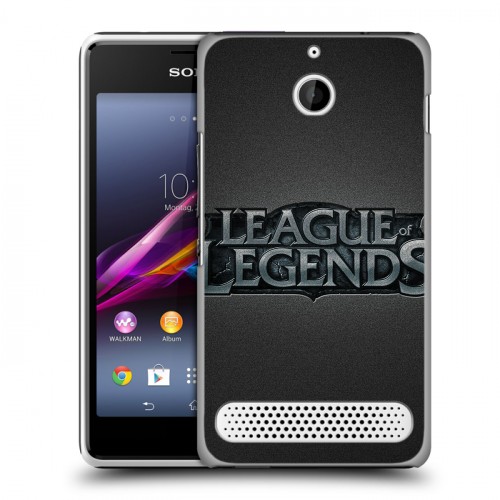 Дизайнерский силиконовый чехол для Sony Xperia E1 League of Legends