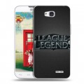 Дизайнерский пластиковый чехол для LG L80 League of Legends