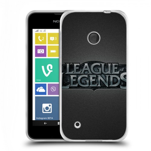 Дизайнерский пластиковый чехол для Nokia Lumia 530 League of Legends