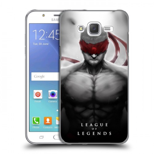 Дизайнерский пластиковый чехол для Samsung Galaxy J5 League of Legends