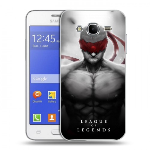 Дизайнерский силиконовый чехол для Samsung Galaxy J7 League of Legends