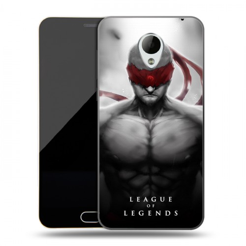 Дизайнерский силиконовый чехол для Meizu M2 Mini League of Legends