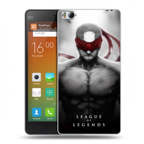 Дизайнерский пластиковый чехол для Xiaomi Mi4S League of Legends