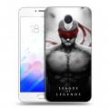 Дизайнерский пластиковый чехол для Meizu M3E League of Legends