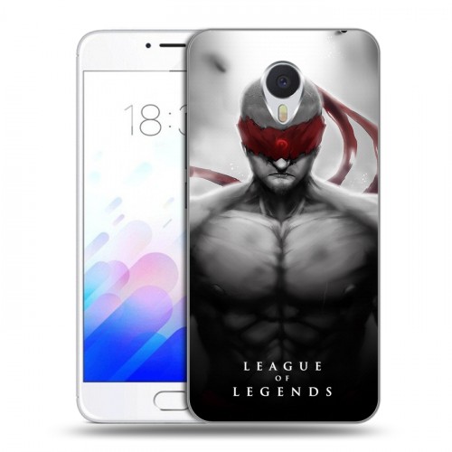 Дизайнерский пластиковый чехол для Meizu M3E League of Legends