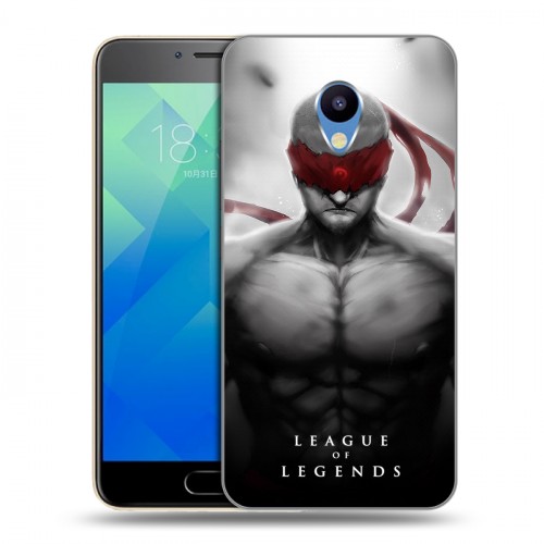 Дизайнерский пластиковый чехол для Meizu M5 League of Legends