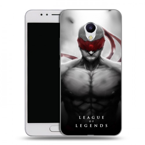 Дизайнерский силиконовый чехол для Meizu M5s League of Legends