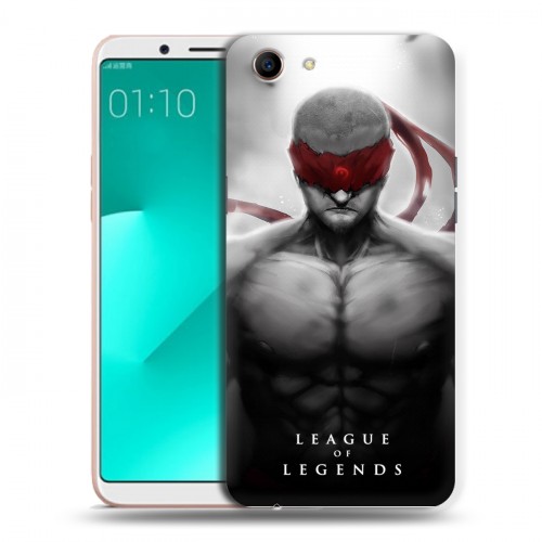 Дизайнерский пластиковый чехол для OPPO A83 League of Legends