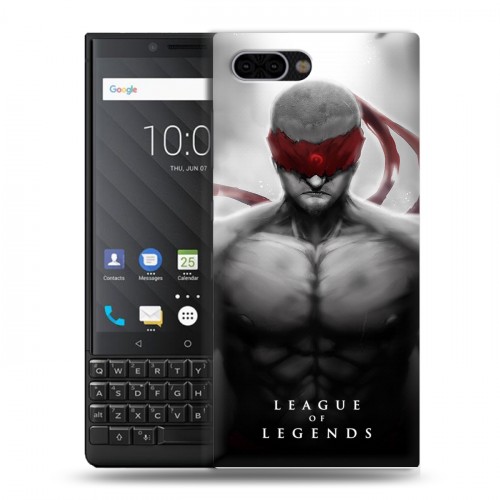 Дизайнерский пластиковый чехол для BlackBerry KEY2 League of Legends