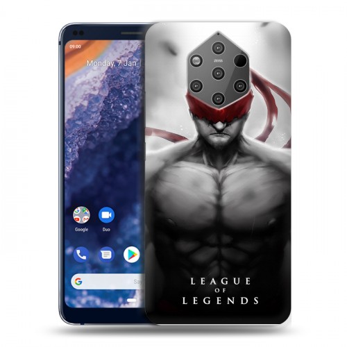 Дизайнерский силиконовый чехол для Nokia 9 PureView League of Legends