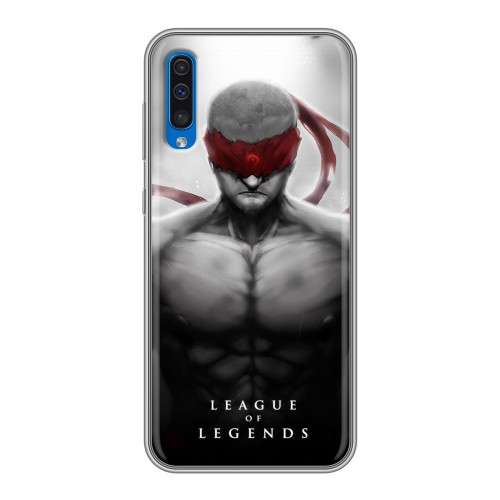 Дизайнерский силиконовый чехол для Samsung Galaxy A50 League of Legends