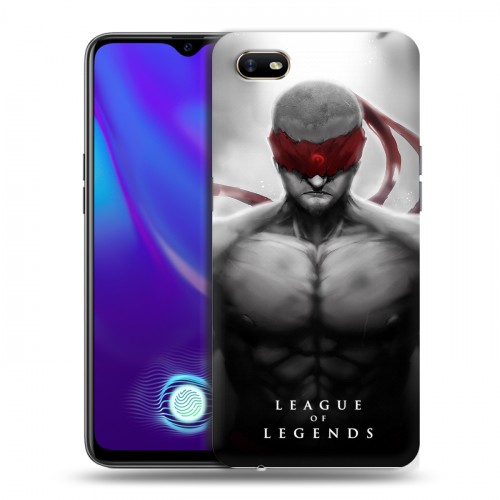 Дизайнерский силиконовый с усиленными углами чехол для OPPO A1k League of Legends