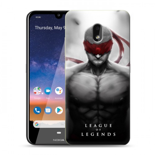 Дизайнерский силиконовый чехол для Nokia 2.2 League of Legends