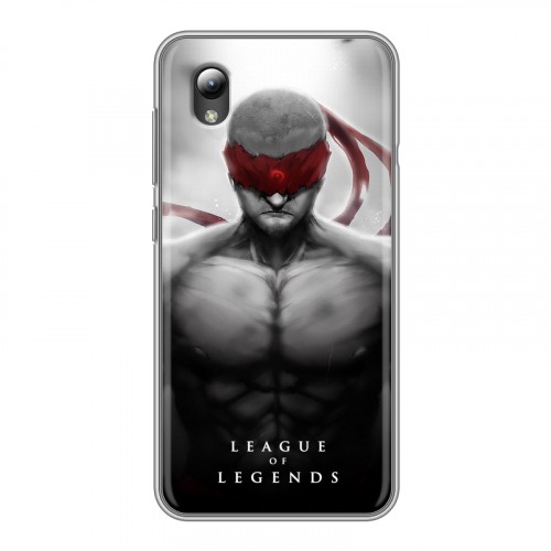 Дизайнерский силиконовый чехол для ZTE Blade A3 (2019) League of Legends