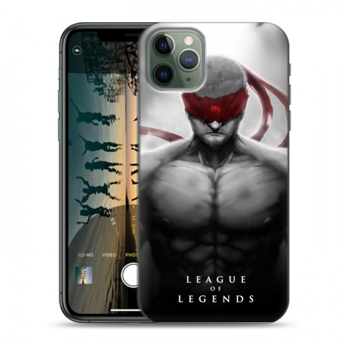 Дизайнерский пластиковый чехол для Iphone 11 Pro League of Legends