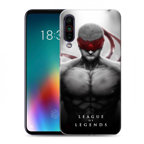 Дизайнерский силиконовый чехол для Meizu 16T League of Legends