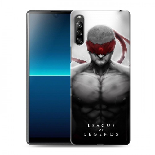 Дизайнерский силиконовый с усиленными углами чехол для Sony Xperia L4 League of Legends